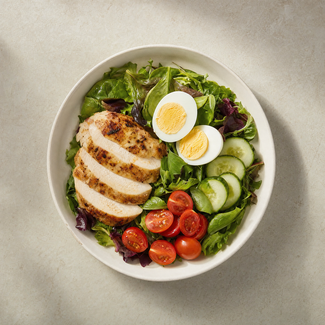 Chicken and egg salad